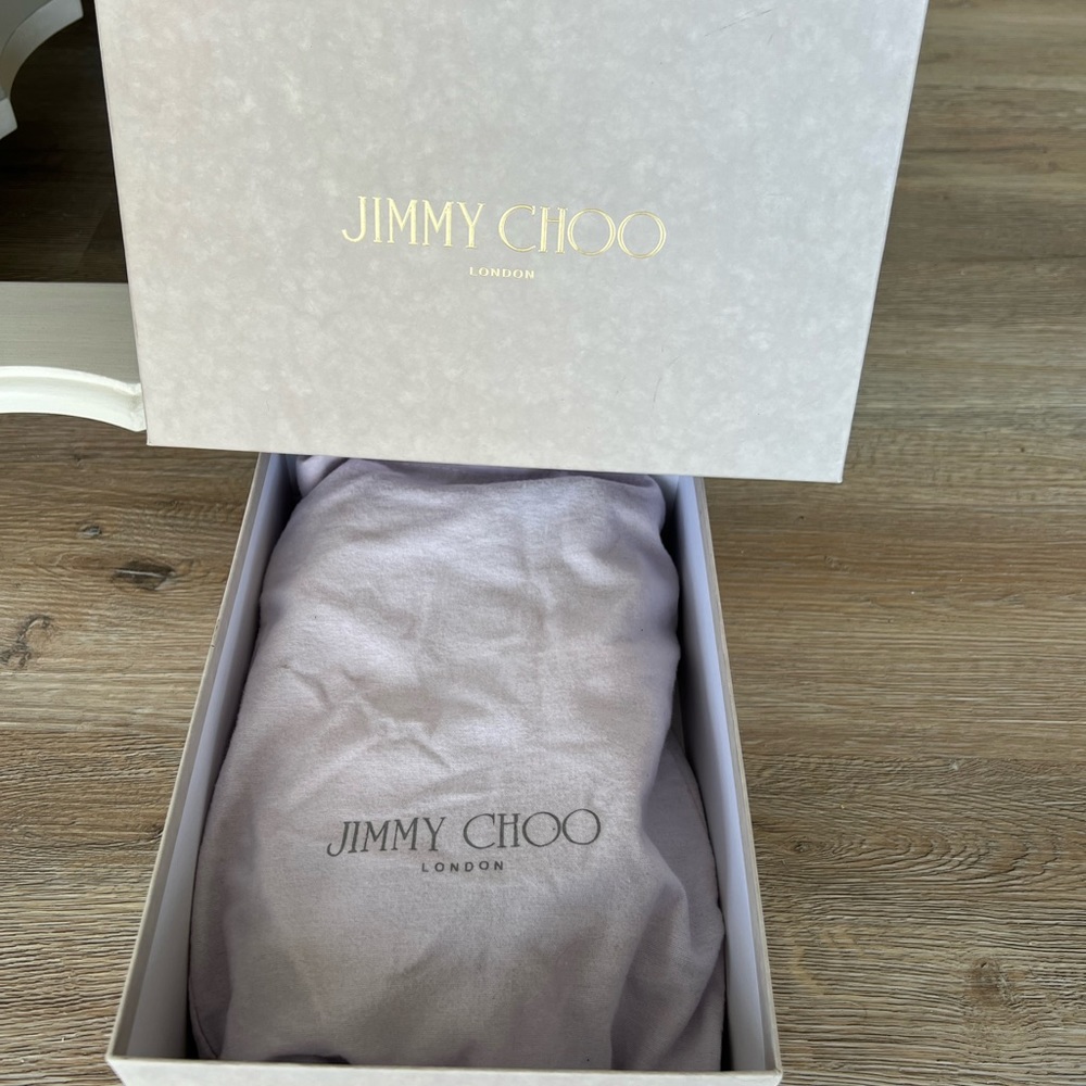 Jimmy Choo pool water flats